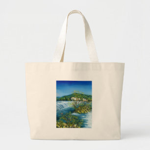 Grand Tote Bag ARNO RIVER AT ROVEZZANO Florence Italy