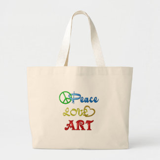 GRAND TOTE BAG ART D'AMOUR DE PAIX