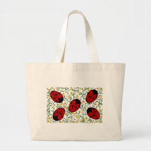 Grand Tote Bag Art Ladybug