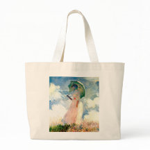 Art Monet "Femme au parosel rose"