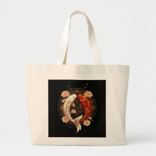 Grand Tote Bag Art Zen Feng Shui Japonais