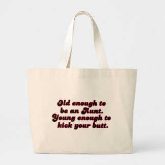 Grand Tote Bag Assez vieille tante