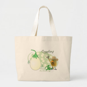 GRAND TOTE BAG AUBERGINE