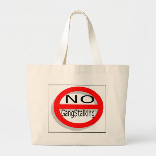 Grand Tote Bag Aucun Gangstalking