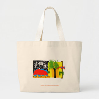 Grand Tote Bag Australie ULURU - Outback - désert -