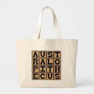 Grand Tote Bag Australopithecus, Genre éteint d'hominidés
