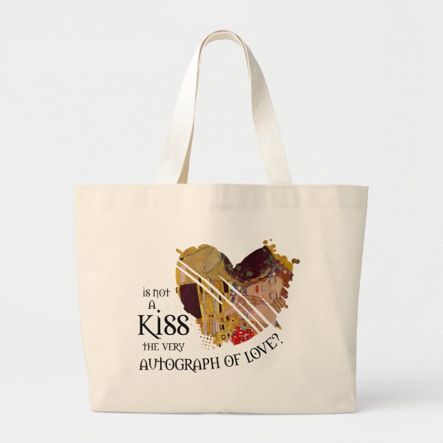 Grand Tote Bag Autographe de l'amour (Devant)