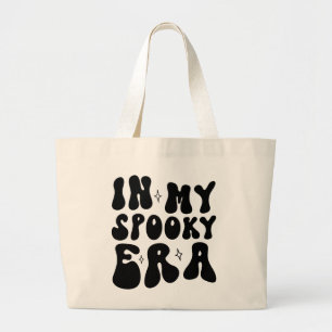 Grand Tote Bag Automne Vintage Dans Mon Ère Surnaturelle Retro Ha