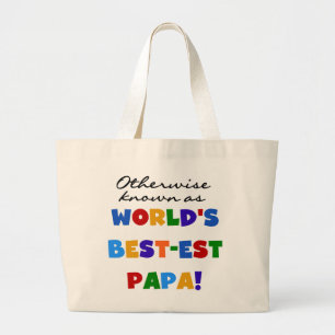 Grand Tote Bag Autres Meilleurs Tshirts et cadeaux Papa