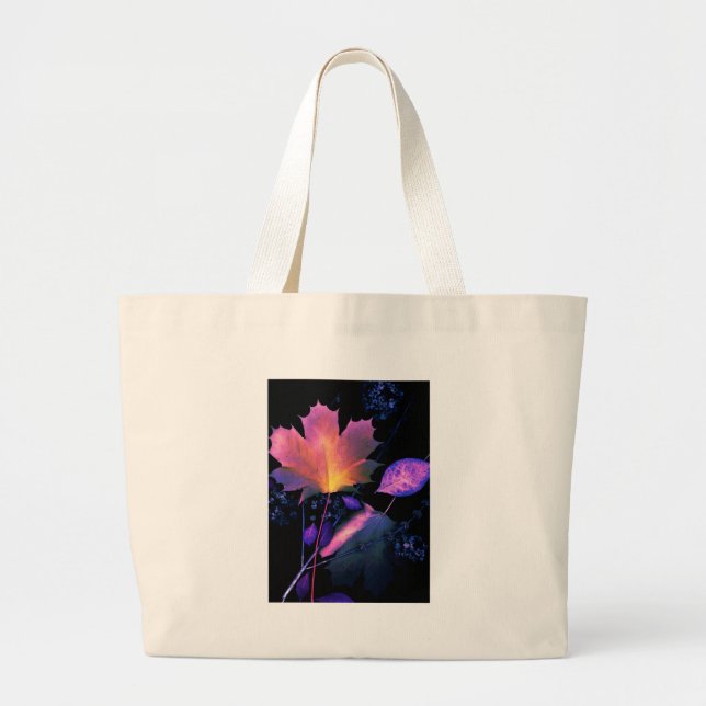 Grand Tote Bag Autumn Leaves (Devant)