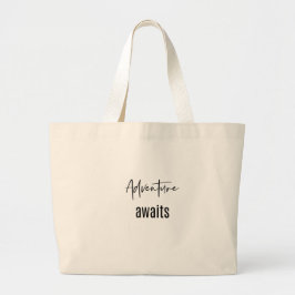 GRAND TOTE BAG AVENTURE ATTEND FOURRE-TOUT