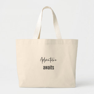GRAND TOTE BAG AVENTURE ATTEND FOURRE-TOUT