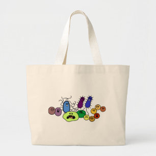 Grand Tote Bag Bactéries