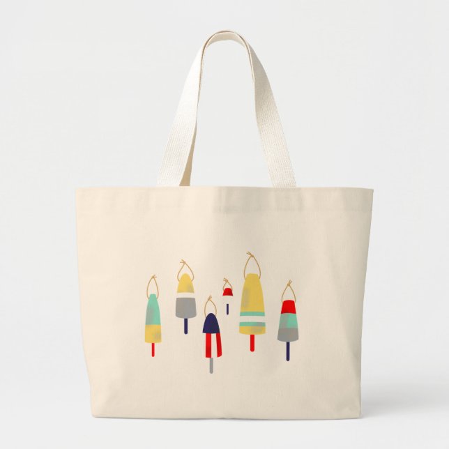 Grand Tote Bag Balises (Devant)