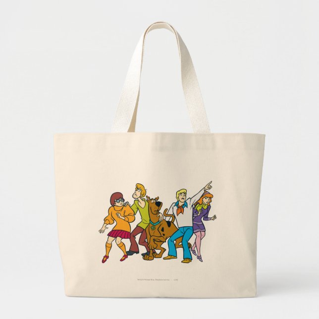 Grand Tote Bag Bande entière 13 Mystery Inc (Devant)