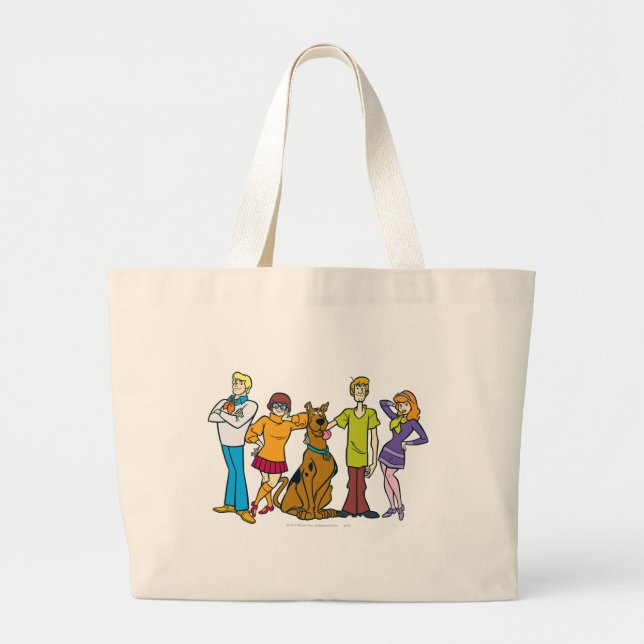 Grand Tote Bag Bande entière 14 Mystery Inc (Devant)