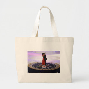Grand Tote Bag Barack et Michelle Obama
