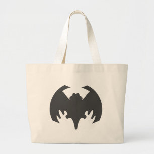 Grand Tote Bag Bat Grey Le MUSÉE Zazzle Cadfts