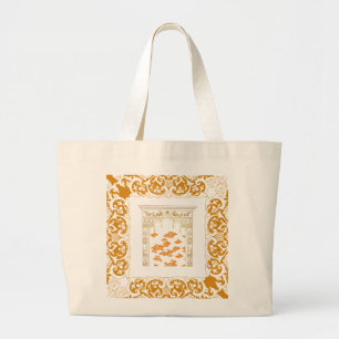 Grand Tote Bag Batik traditionnel