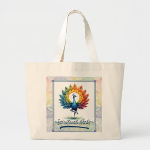 Grand Tote Bag Baume Spirituel Maintient l'Équilibre
