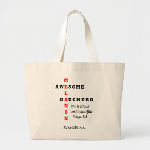 Grand Tote Bag BEAU MELANIN FILLE Christian