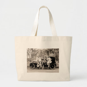 Grand Tote Bag Beautés 1918 de cru de filles de Mack Sennett