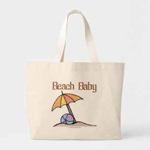 Grand Tote Bag Bébé de plage