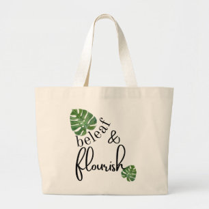 Grand Tote Bag Beleaf (Croire) & Flourish