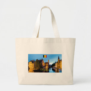 Grand Tote Bag Belgique Medieval Bruges