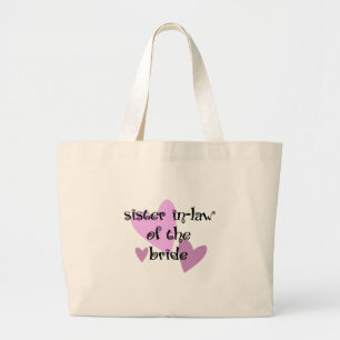 Grand Tote Bag Belle-soeur de la jeune mariée