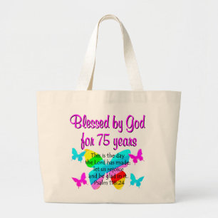 GRAND TOTE BAG BÉNÉFICIÉ BUTTERFLY 75E ANNIVERSAIRE CONCEPTION