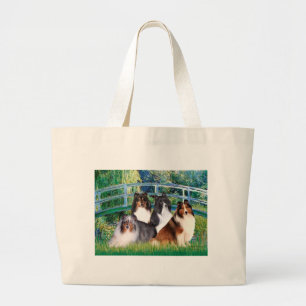 Grand Tote Bag Berger des Shetland (quatre) - Pont