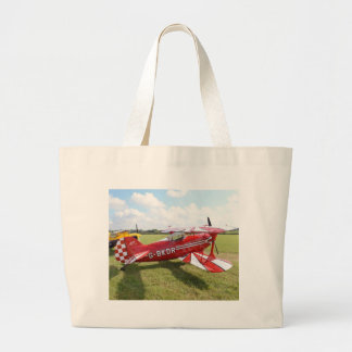 Grand Tote Bag Biplan rouge