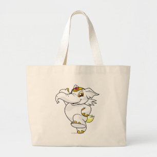 Grand Tote Bag Blanc d'Elephante