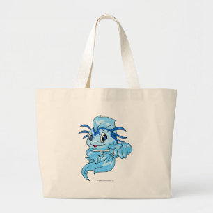 Grand Tote Bag Bleu de Koi