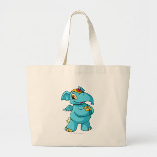 Grand Tote Bag Bleu d'Elephante