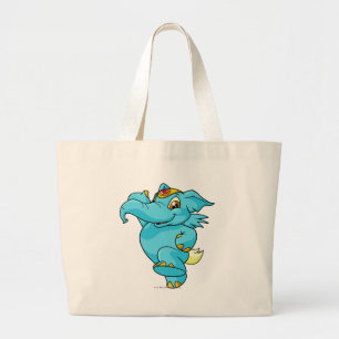 Grand Tote Bag Bleu d'Elephante