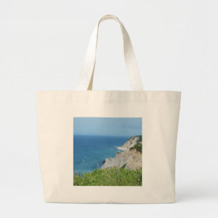 Grand Tote Bag Block Island Bluffs - Block Island, Rhode Island