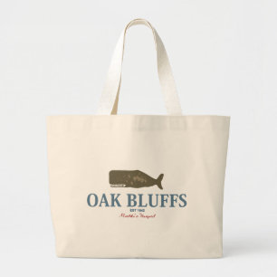Grand Tote Bag Bluffs de chêne - le Massachusetts