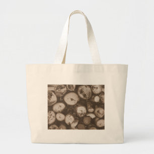 Grand Tote Bag Bois de chauffage