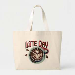 Grand Tote Bag Boissons au café