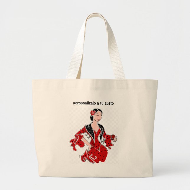 Grand Tote Bag Bolso grande Flamenco (Devant)