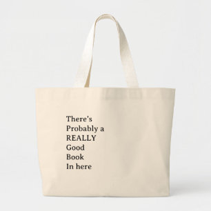 Grand Tote Bag Bon livre
