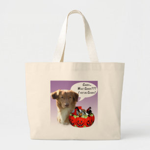Grand Tote Bag Bonbons d'Halloween de la Nouvelle-Écosse