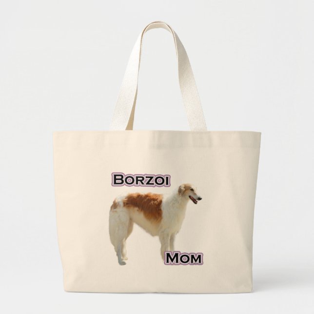 Grand Tote Bag Borzoi Maman 4 (Devant)