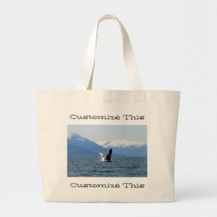 Grand Tote Bag Bosse sur la surface ; Personnalisable