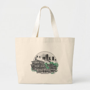 Grand Tote Bag Boston City Massachusetts USA