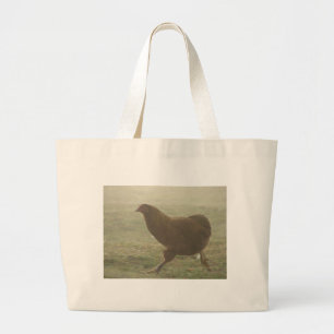 Grand Tote Bag Bottes dans le brouillard