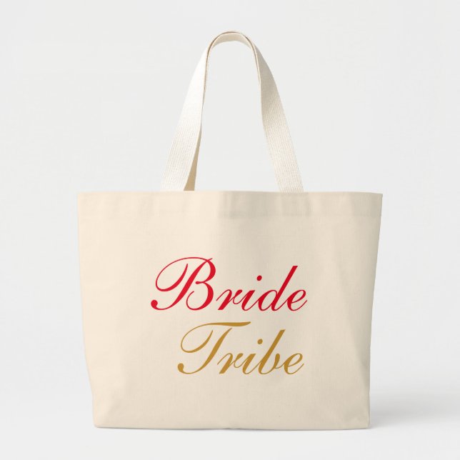 Grand Tote Bag Bride Tribe Gold (Devant)
