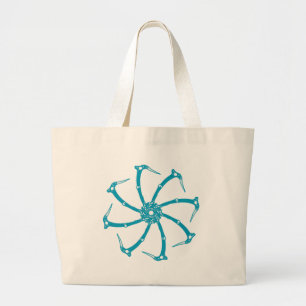 Grand Tote Bag Broche de l'outil de glace